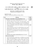 Đáp án đề thi tốt nghiệp cao đẳng nghề khóa 3 (2009-2012) - Nghề: Lắp đặt điện và điều khiển trong công nghiệp - Môn thi: Lý thuyết chuyên môn - Mã đáp án: ĐA KTLĐ&ĐKTCN-LT32