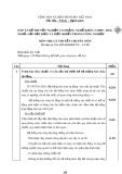 Đáp án đề thi tốt nghiệp cao đẳng nghề khóa 3 (2009-2012) - Nghề: Lắp đặt điện và điều khiển trong công nghiệp - Môn thi: Lý thuyết chuyên môn - Mã đáp án: ĐA KTLĐ&ĐKTCN-LT35