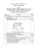 Đáp án đề thi tốt nghiệp cao đẳng nghề khoá 3 (2009-2012) - Nghề: Kỹ thuật máy lạnh và điều hòa không khí - Môn thi: Lý thuyết chuyên môn nghề - Mã đề thi: DA KTML-ĐHKK-LT33