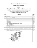 Đáp án đề thi tốt nghiệp cao đẳng nghề khoá 3 (2009-2012) - Nghề: Kỹ thuật máy lạnh và điều hòa không khí - Môn thi: Lý thuyết chuyên môn nghề - Mã đề thi: DA KTML-ĐHKK-LT20