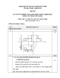 Đáp án đề thi tốt nghiệp cao đẳng nghề khóa 3 (2009-2012) - Nghề: Kỹ thuật xây dựng - Môn thi: Lý thuyết chuyên môn nghề - Mã đề thi: DA KTXD-LT13