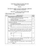 Đáp án đề thi tốt nghiệp cao đẳng nghề khóa 3 (2009-2012) - Nghề: Kỹ thuật xây dựng - Môn thi: Lý thuyết chuyên môn nghề - Mã đề thi: DA KTXD-LT46