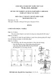 Đề thi tốt nghiệp cao đẳng nghề khóa 3 (2009-2012) - Nghề: Kỹ thuật xây dựng - Môn thi: Lý thuyết chuyên môn nghề - Mã đề thi: KTXD-LT22