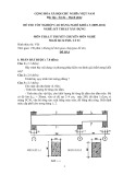 Đề thi tốt nghiệp cao đẳng nghề khóa 3 (2009-2012) - Nghề: Kỹ thuật xây dựng - Môn thi: Lý thuyết chuyên môn nghề - Mã đề thi: KTXD-LT23