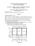 Đề thi tốt nghiệp cao đẳng nghề khóa 3 (2009-2012) - Nghề: Kỹ thuật xây dựng - Môn thi: Lý thuyết chuyên môn nghề - Mã đề thi: KTXD-LT41