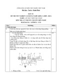 Đáp án đề thi tốt nghiệp cao đẳng nghề khóa 3 (2009-2012) - Nghề: Lắp đặt thiết bị cơ khí - Môn thi: Lý thuyết chuyên môn nghề - Mã đề thi: ĐA-LĐTBCK-LT21