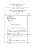 Đáp án đề thi tốt nghiệp cao đẳng nghề khóa 3 (2009-2012) - Nghề: Lập trình máy tính - Môn thi: Lý thuyết chuyên môn nghề - Mã đề thi: DA LTMT-LT20