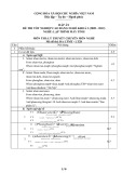 Đáp án đề thi tốt nghiệp cao đẳng nghề khóa 3 (2009-2012) - Nghề: Lập trình máy tính - Môn thi: Lý thuyết chuyên môn nghề - Mã đề thi: DA LTMT-LT28