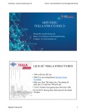 Bài giảng Giới thiệu tekla structures 21 - Nguyễn Hoàng Anh