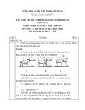 Đáp án đề thi tốt nghiệp cao đẳng nghề khóa 3 (2009-2012) - Nghề: Nguội sửa chữa máy công cụ - Môn thi: Lý thuyết chuyên môn nghề - Mã đề thi: DA SCMCC-LT01