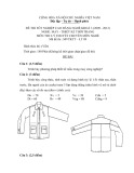 Đề thi tốt nghiệp cao đẳng nghề khóa 3 (2009-2012) - Nghề: May-Thiết kế thời trang - Môn thi: Lý thuyết chuyên môn nghề - Mã đề thi: MVTKTT–LT09