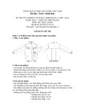 Đề thi tốt nghiệp cao đẳng nghề khóa 3 (2009-2012) - Nghề: May - Thiết kế thời trang - Môn thi: Thực hành - Mã đề thi: MVTKTT-TH18