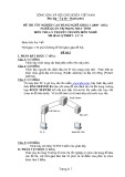 Đề thi tốt nghiệp cao đẳng nghề khóa 3 (2009-2012) - Nghề: Quản trị mạng máy tính - Môn thi: Lý thuyết chuyên môn nghề - Mã đề thi: QTMMT-LT11 (kèm đáp án)