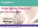Lecture Biology: Chapter 3 - Niel Campbell, Jane Reece