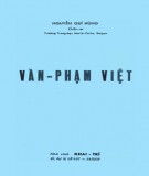 Ngôn ngữ học - Văn phạm Việt: Phần 2