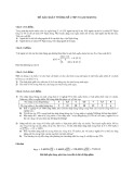 Đề Xác suất thống kê liên thông đại học 10 (năm học 2013)