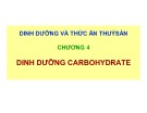 Bài giảng Dinh dưỡng và thức ăn thủy sản: Chương 4 - TS. Ngô Hữu Toàn