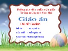 Giáo án Chủ đề: Gia đình (Tiết 1) - GV. Phạm Ngọc Bình