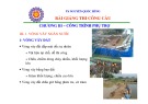 Bài giảng Thi công cầu: Chương 3 - TS. Nguyễn Quốc Hùng