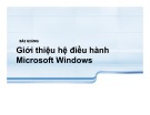 Bài giảng Giới thiệu hệ điều hành Microsoft Windows - Th.S Mai Anh Thơ
