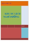 Lập dự án miễn phí Khu du lịch nghỉ dưỡng Nam Du