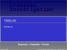 Lecture Criminal investigation - Chapter 12: Robbery