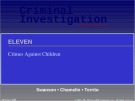 Lecture Criminal investigation - Chapter 11: Crimes against children