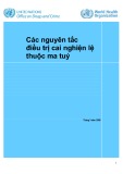 Các nguyên tắc điều trị cai nghiện lệ thuộc ma túy