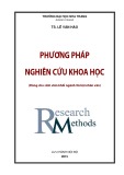 Phương pháp nghiên cứu khoa học (Dùng cho sinh viên khối ngành Xã hội nhân văn)