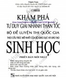 Sổ tay Khám phá tư duy giải nhanh thần tốc bộ đề luyện thi THPT Quốc gia Sinh học: Phần 2