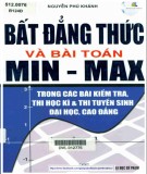 Tổng hợp kiến thức cất đẳng thức và bài toán Min - Max: Phần 2