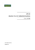 LPI-101: Junior Level Administration