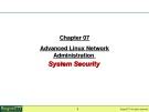 Lesson LPI 202: Chapter 4 - Advancer Linux Netword Administration System Security