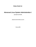 Advanced Linux System Administration 1: Lab work for LPI 201