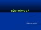 Bài giảng Bệnh mồng gà - ThS.BS Châu Văn Trở