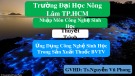 Bài thuyết trình: Ứng dụng công nghệ sinh học trong sản xuất thuốc bảo vệ thực vật