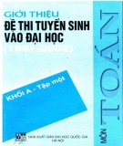 Luyện thi môn Toán khối A - Giới thiệu đề thi tuyển sinh vào đại học 1997-2002 (Tập 1): Phần 2