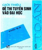 Luyện thi môn Toán khối B,D - Giới thiệu đề thi tuyển sinh vào đại học 1997-2002: Phần 2