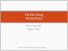 Bài giảng Dữ liệu bảng (Panel Data) - Đinh Công Khải