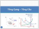 Bài giảng Tổng Cung – Tổng Cầu - Châu Văn Thành