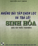 Sinh hóa - Những bài tập chọn lọc và trả lời: Phần 2