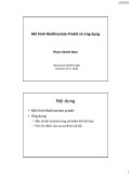 Bài giảng mô hình multivariate probit và ứng dụng - Phạm Khánh Nam