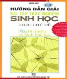 Sổ tay hướng dẫn giải bài tập trắc nghiệm Sinh học theo chủ đề (Phần Di truyền và Sinh thái học): Phần 2