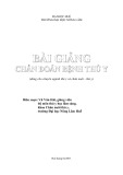 Bài giảng Chẩn đoán bệnh thú y (dùng cho chuyên ngành thú y và chăn nuôi - thú y) - Vũ Văn Hải