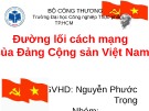 Bài thuyết trình: Công nghiệp hóa, hiện đại hóa thời kì đổi mới