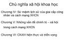 Bài giảng Chương IV: Sứ mệnh lịch sử của giai cấp công nhân và cách mạng XHCN