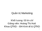 Bài giảng Quản trị marketing (full)