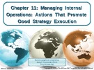 Lecture Crafting and executing strategy (17/e): Chapter 11 - Arthur A. Thompson, A. J. Strickland III, John E. Gamble