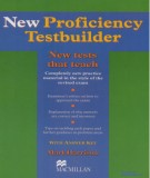 New proficiency test builder: Part 2