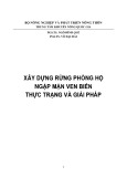 Thực trạng và giải pháp trong xây dựng rừng phòng hộ ngập mặn ven biển